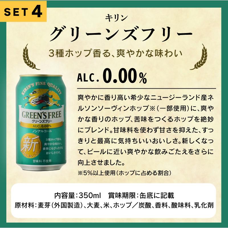 ノンアルコールビール 6種類 詰め合わせ 飲み比べ 敬老の日 : 酒
