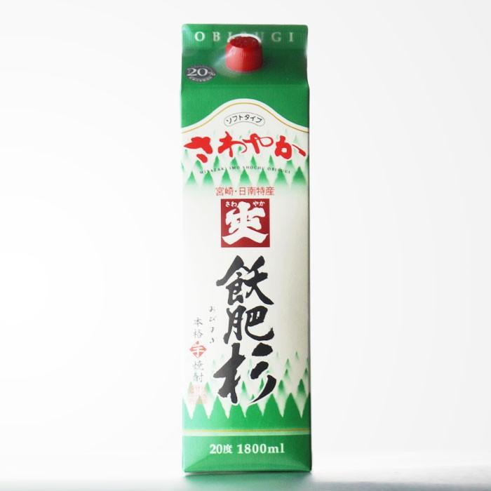 ヒロりん　本格焼酎 飫肥杉 1.8Lパック 6本入 25度 飫肥杉 20度 1800mlパック 12本セット おびすぎ 20％ 芋焼酎 井上酒造