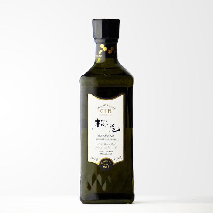 送料別 桜尾 ジン オリジナル 47度 700ml 瓶 国産ジン お酒
