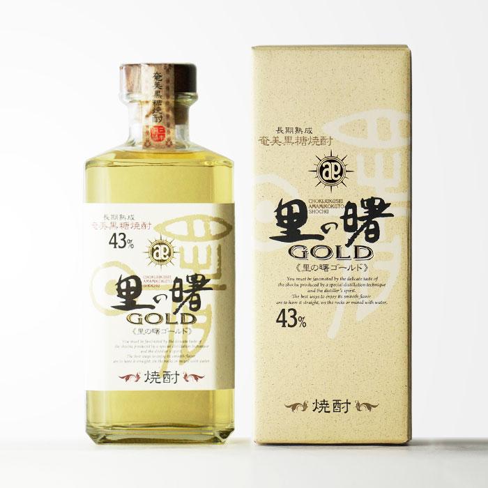 里の曙 送料別 GOLD 黒糖焼酎 町田酒造 43度 720ml さとのあけぼの