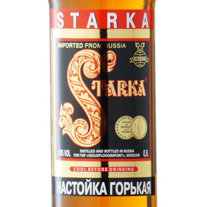 送料別 並行輸入品スタルカ ウォッカ 40度 500ml STARKA VODKA