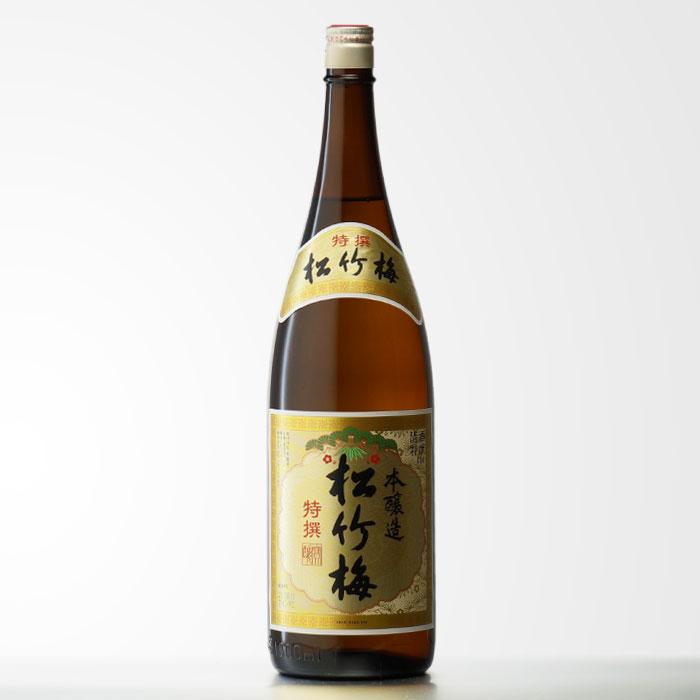 松竹梅 送料別 特撰 1800ml瓶 宝酒造 京都府 日本酒 お酒 御中元 : 酒
