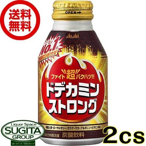 アサヒ飲料 ドデカミン ストロング ボトル缶 (300ml×48本(2ケース)) 炭酸 エナジー ドリンク 缶 送料無料 倉庫出荷｜sake-sugita