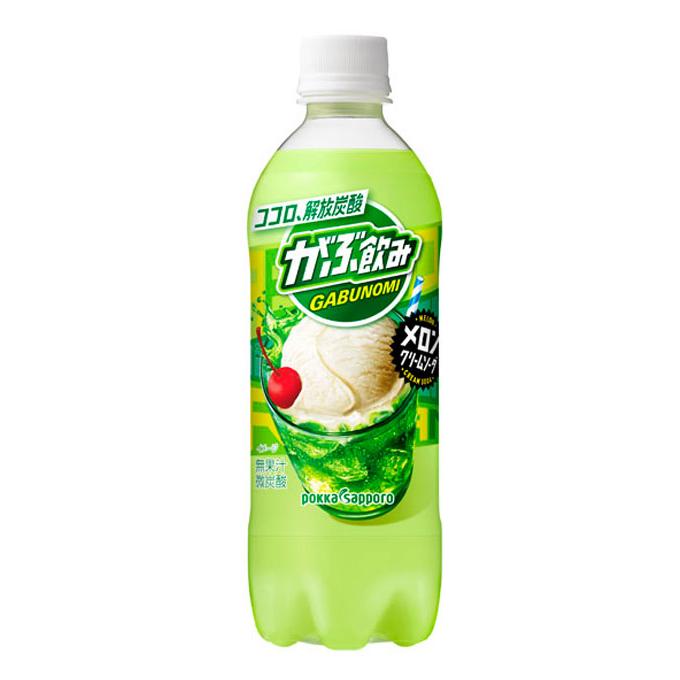 がぶ飲み メロンクリームソーダ 500ml ペット【500ml×24本(1 がぶ飲み メロンクリームソーダ 500ml ペット【500ml×24本(1