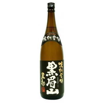 【6本セット】本格芋焼酎　鳴門金時　黒眉山　25度　1800ml×6本　日新酒類(株)　芋焼酎