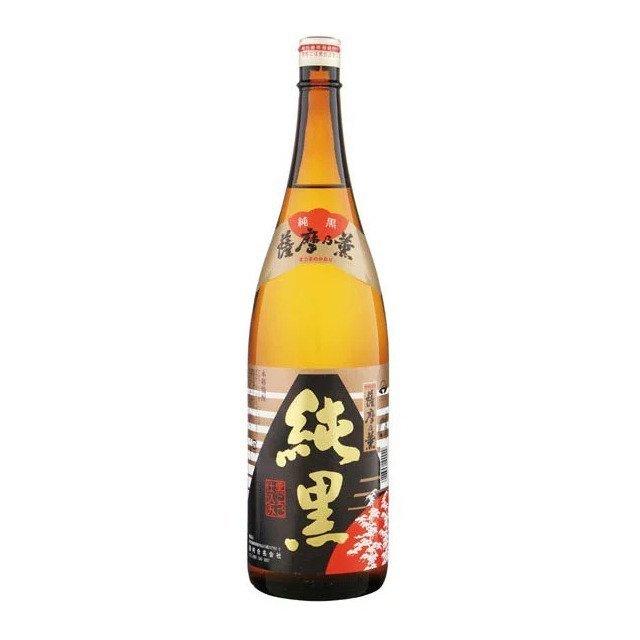 『送料無料6本セット』本格芋焼酎　薩摩の薫　純黒　25度　1800ml×6本　田村合名会社　芋焼酎｜sake-super-dry