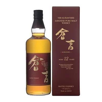 マツイピュアモルトウイスキー 倉吉 12年 43％ 700ml 松井酒造