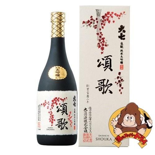 未開栓 大七 生酛純米大吟醸 頌歌 日本酒 1800ml 大七頌歌生酛純米大吟釀