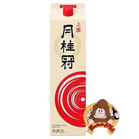【はる】月桂冠 上撰さけパック 2000ml×6本入り　日本酒 Amazon.co.jp: 月桂冠 上撰さけ2000mlパック6本入×1ケース（6本