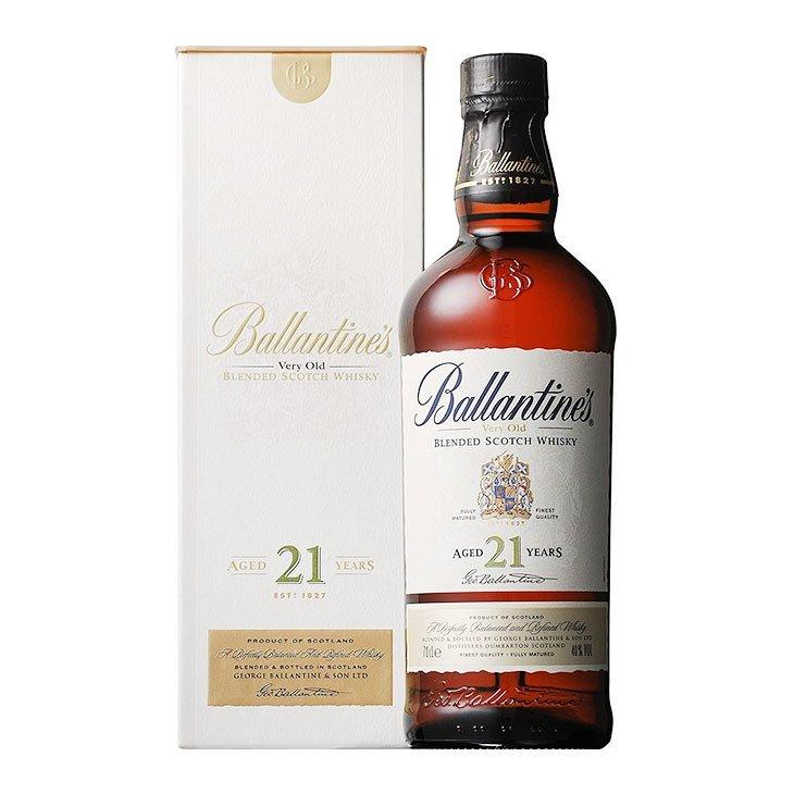 バランタイン21年　箱入　並行輸入品　40％　700ml　スコッチウイスキー :sw-1325:酒のスーパードライ問屋業務店 - 通販 -  Yahoo!ショッピング