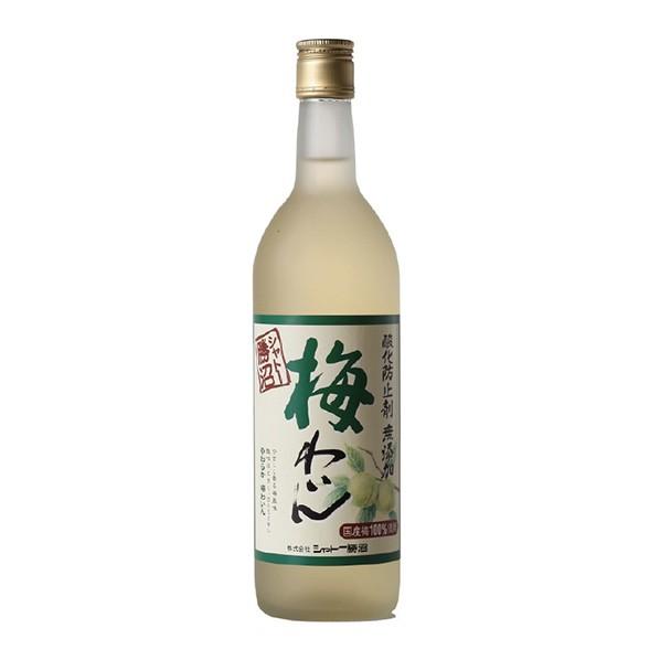 12本セット 無添加 梅わいん 甘口 5 7ml 12本 シャトー勝沼 梅ワイン Wnihon 酒のスーパードライ問屋業務店 通販 Yahoo ショッピング