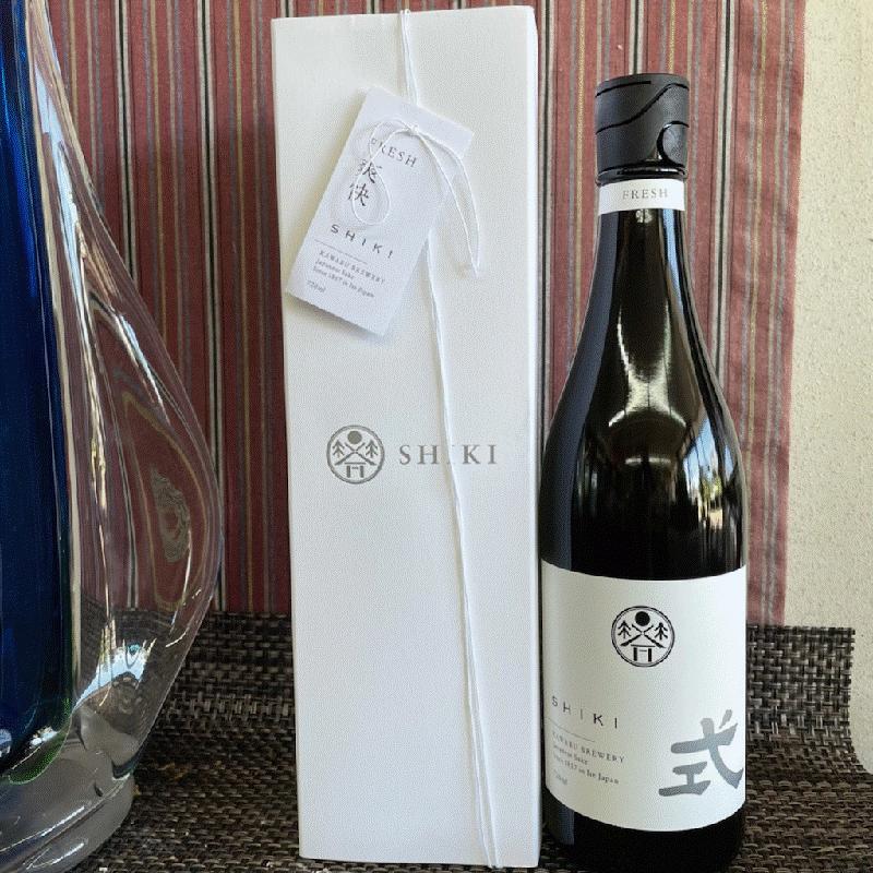 式 SHIKI FRESH 爽快 白ラベル 720ml 日本酒 純米大吟醸 河武醸造 鉾杉