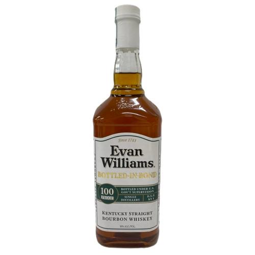 エヴァン・ウィリアムス　ホワイトラベル　旧ラベル　バーボンウイスキー古酒　未開封 エヴァン・ウィリアムスホワイトラベル旧ラベルバーボンウイスキー古酒