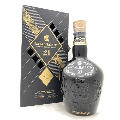 ロイヤルサルート 21年 ピーテッドブレンド 700ml 楽天市場】ロイヤルサルート 21年 700ml 40度 青 サファイヤ