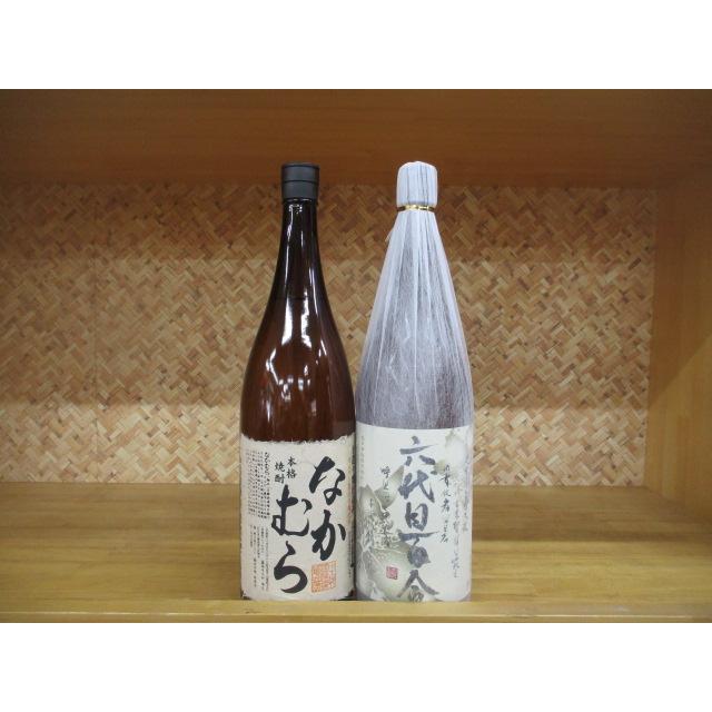 芋焼酎 なかむら 六代目百合 2本セット 1,800ml 化粧箱入 : 407  