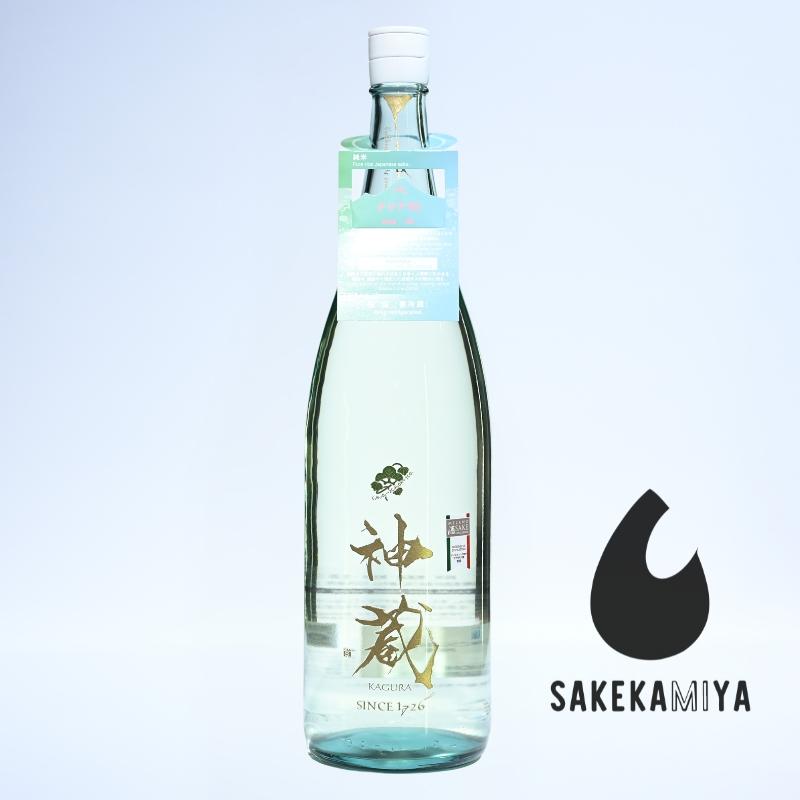 純米 神蔵KAGURA かぐら 無濾過・無加水・生酒 クリア 1800ml｜祝米100