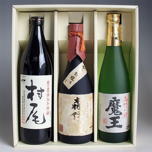 森伊蔵 芋焼酎 飲み比べセット 3M 金ラベル720ml・魔王720ml 森伊蔵 芋焼酎 飲み比べセット 3M 金ラベル720ml・魔王720ml