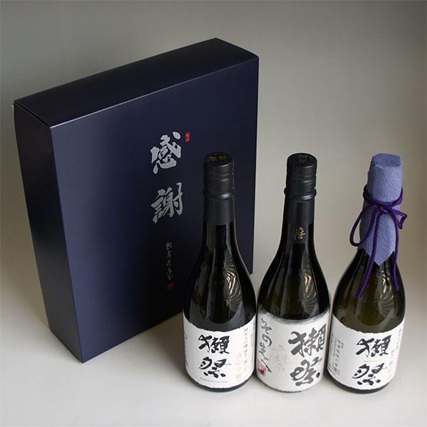 獺祭 その先へ 日本酒 720ml ギフトボックス入り 3本 2025 獺祭 磨き