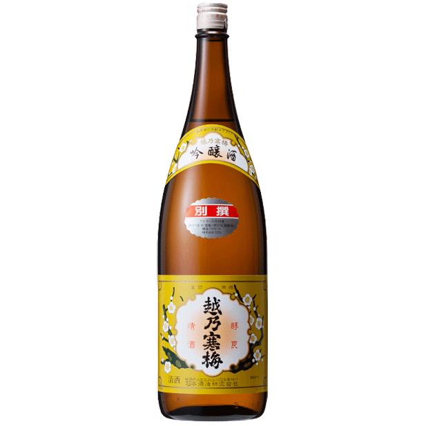 越乃寒梅 別撰 お中元 吟醸酒 1800ml 正規取扱店 : 越後新潟地酒の 