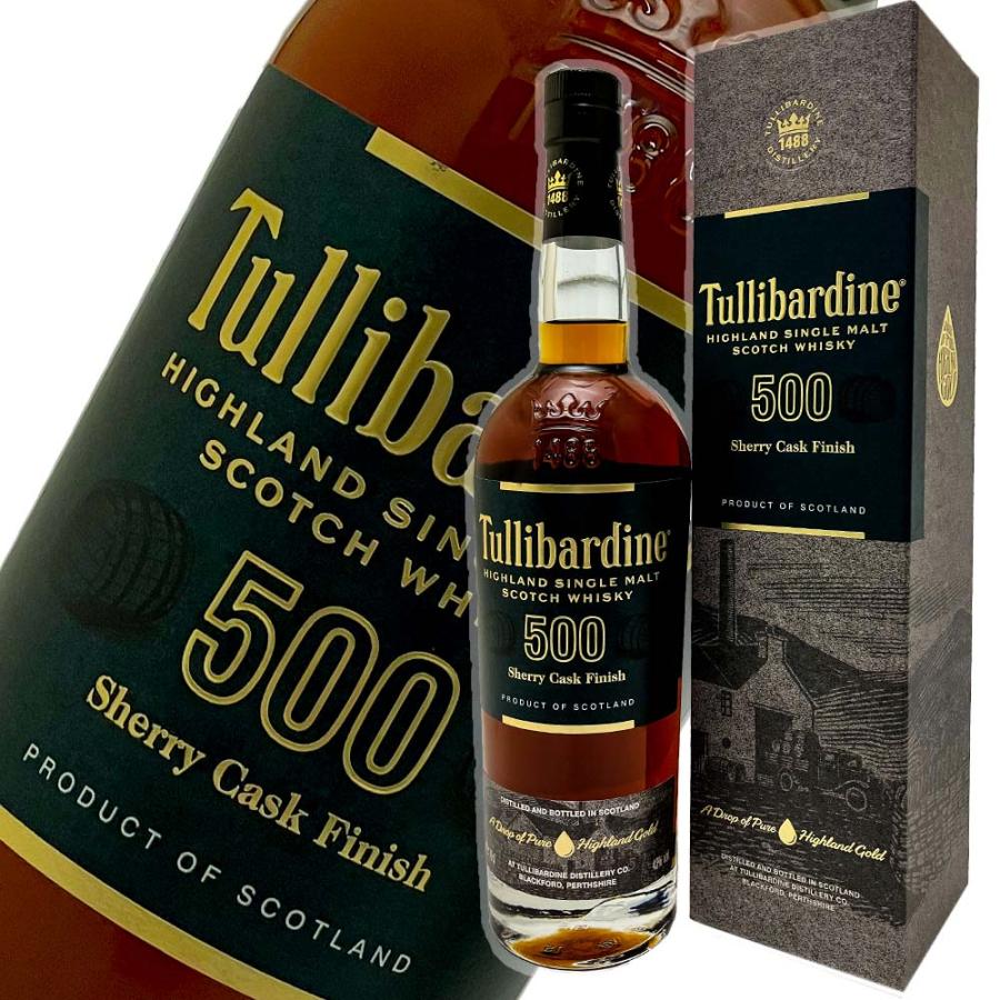 タリバーディン 500 シェリーフィニッシュ 700ml 43度 [並行輸入品