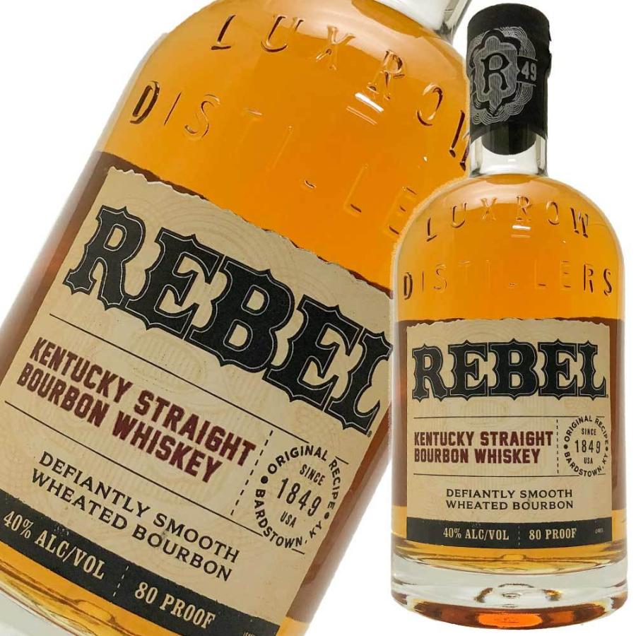 REBEL（レベル） バーボンウイスキー 700ml 40度［並行輸入品］箱無し