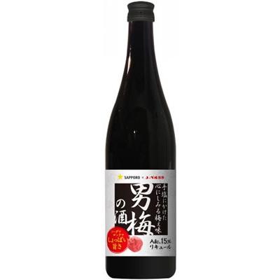 サッポロ　男梅の酒　720ml　1本｜sakedepotcom