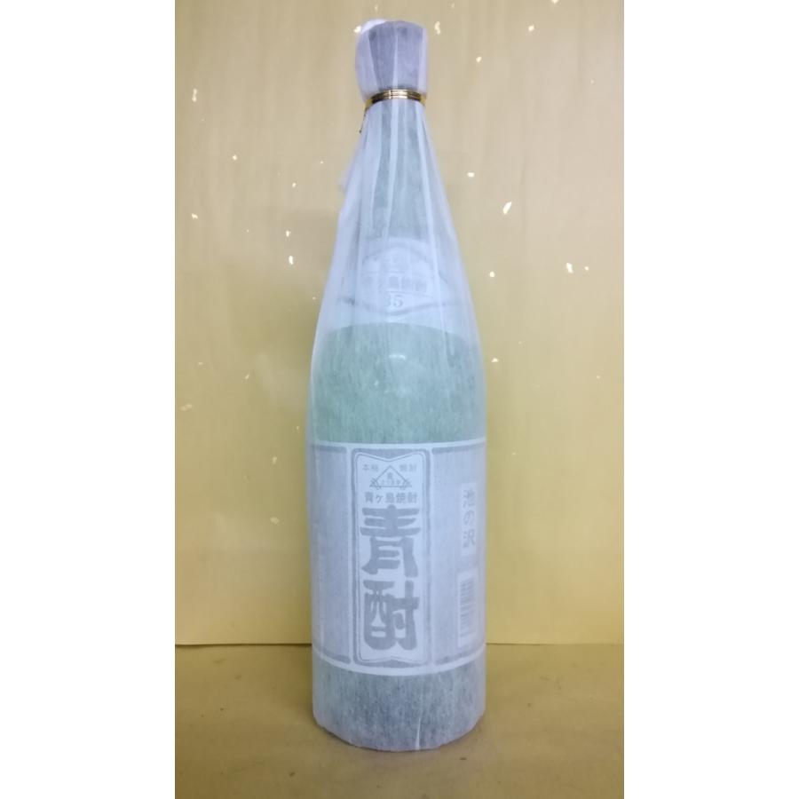 芋焼酎 青酎 あおちゅう 35度 1800ml 青ヶ島酒造 東京都青ヶ島 : 酒