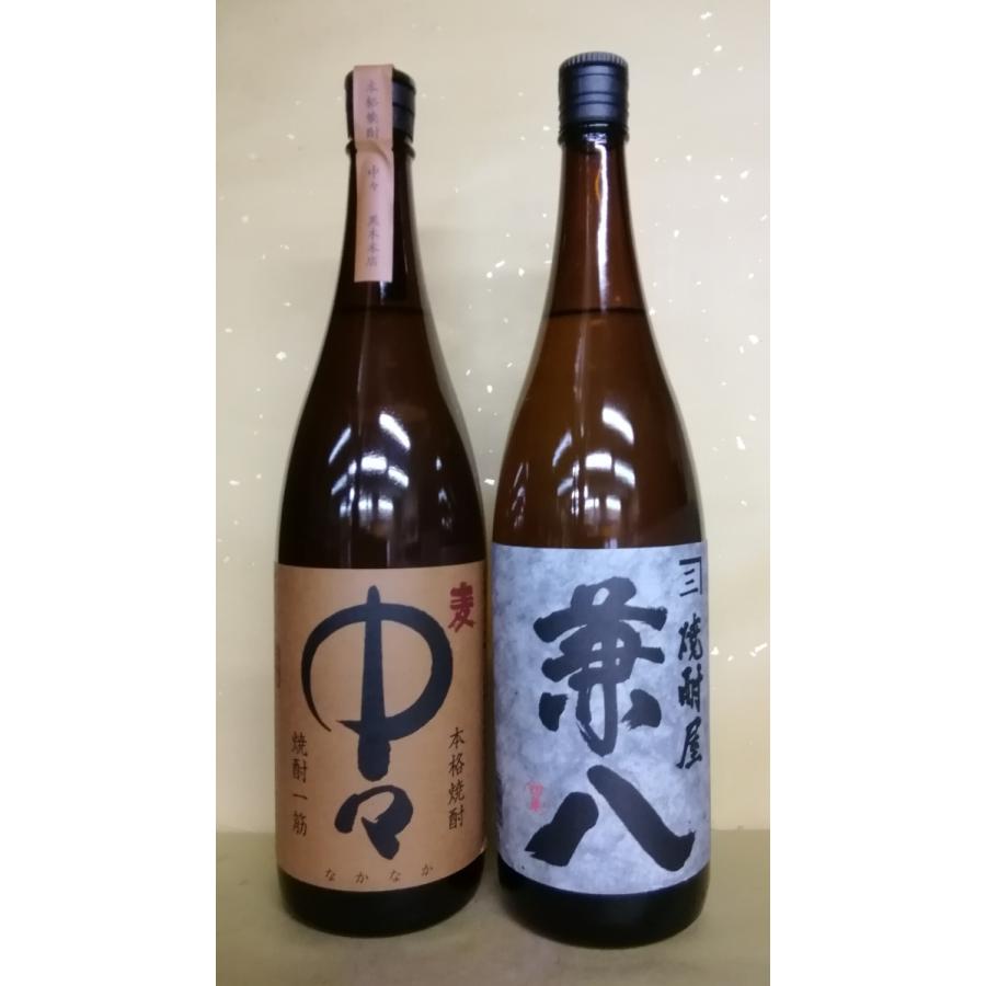 兼八 焼酎麦 中々 麦焼酎 1800ml 四ツ谷酒造 黒木本店 : 酒本舗 太右
