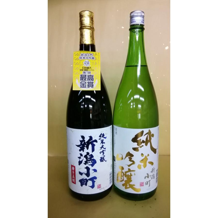 新潟小町飲み比べ 純米大吟醸新潟小町 純米吟醸新潟小町 1800ml 1.8l