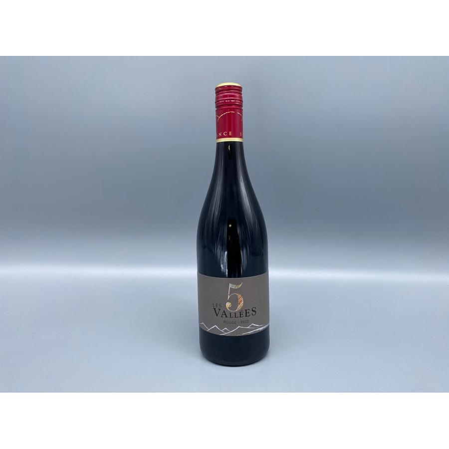 赤ワイン フランス レ・サンク・ヴァレー 2022 750ml 13.5度 : 酒本舗