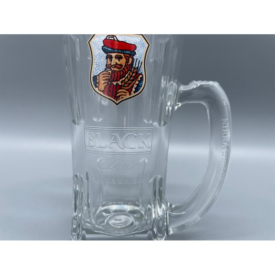 ビールジョッキアクリルライト、26cm ハイボールジョッキ ブラックニッカ クリア 380ml : 酒本舗 太右衛門