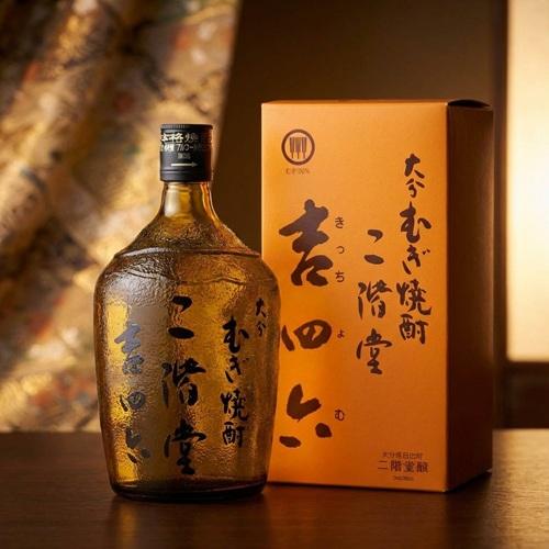二階堂 焼酎 吉四六 瓶 むぎ焼酎 720ml 大分県 二階堂酒造 麦焼酎 長S