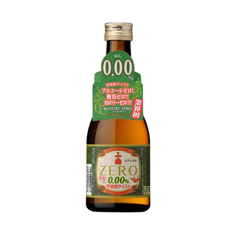 送料無料 12本販売 小鶴ゼロ Zero ノンアルコール焼酎 300mlｘ12本 芋焼酎テイスト飲料 鹿児島 黄金千貫 アルコールゼロ 糖質ゼロ カロリーゼロ 焼酎専門店 酒鮮市場 通販 Paypayモール