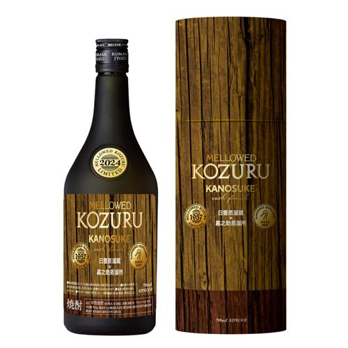 KOZURU 樽熟成 米焼酎 嘉之助 2024 41度 700ml 樽熟成 米焼酎 メローコヅル 嘉之助カスクフィニッシュ 2024 41度