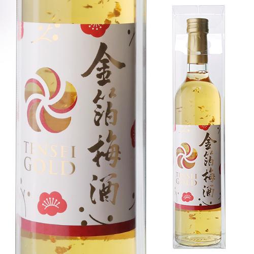 梅酒 天星GOLD 金箔入り 13度 500ml 鹿児島県 天星酒造 金箔 : 焼酎
