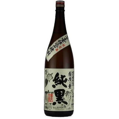 4/25限定 全品P3倍 かめ壺仕込み 純黒 限定酒 芋焼酎 25度1800ml｜sakeichi