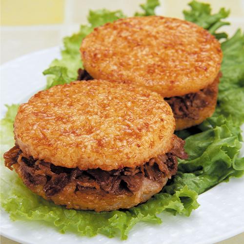 叙々苑 焼肉ライスバーガー チーズ 10個 叙々苑ライスバーガー 叙々苑バーガー 冷凍 送料無料 カワタキ | 叙々苑 | 02