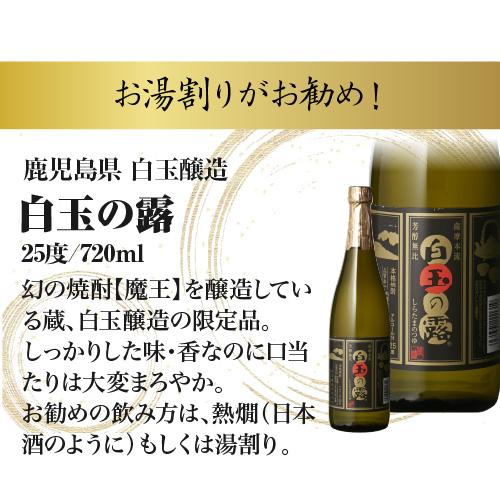 恒松酒造本店 芋焼酎 焼酎 魔王 焼酎セット 10セットに1個魔王が