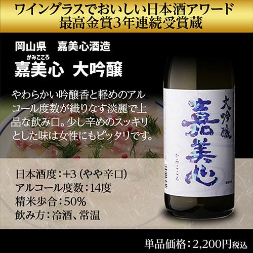 7/15限定P3倍 日本酒 純米大吟醸入 大吟醸 飲み比べセット 720ml 5本