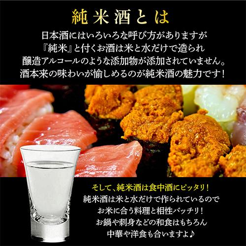日本酒 純米酒飲み比べセット 720ml 5本+1本計6本 送料無料 1本あたり
