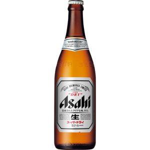 アサヒ　スーパードライ 中瓶　500ml×20本（１ケース）｜sakeking