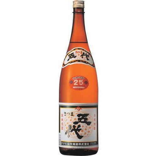 薩摩焼酎 五代 25% 1800ml さつま五代復刻版 25度 1800ml | 芋焼酎,さつま五代シリーズ | | 山元