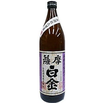芋焼酎］20本まで同梱可 25度 薩摩白金 900ml瓶 1本 白金