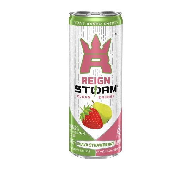 Reign storm エナジードリンク　 グァバストロベリー　グレープ2ケース アサヒ（asahi） ［飲料］3ケースまで同梱可 レインストーム グァバ
