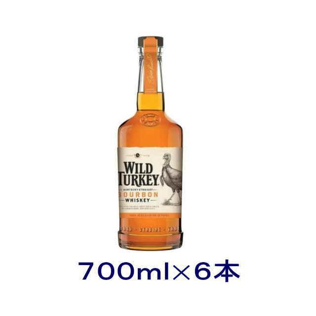 ウイスキー］送料無料※6本セット ワイルドターキー 【スタンダード 