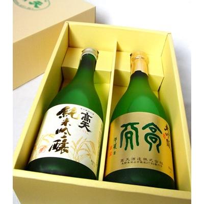 高天 大吟醸 純米吟醸 飲み比べ 720ml×2本 ギフトセット 高天酒造 長野県 地酒 日本酒 : 地酒なかむら別館 - 通販 ...