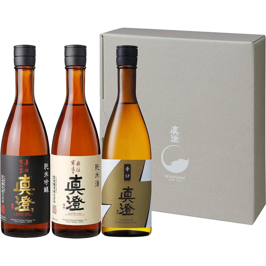 真澄 日本酒セット 720ml×3本 飲み比べ 日本酒ギフトセット 宮坂醸造