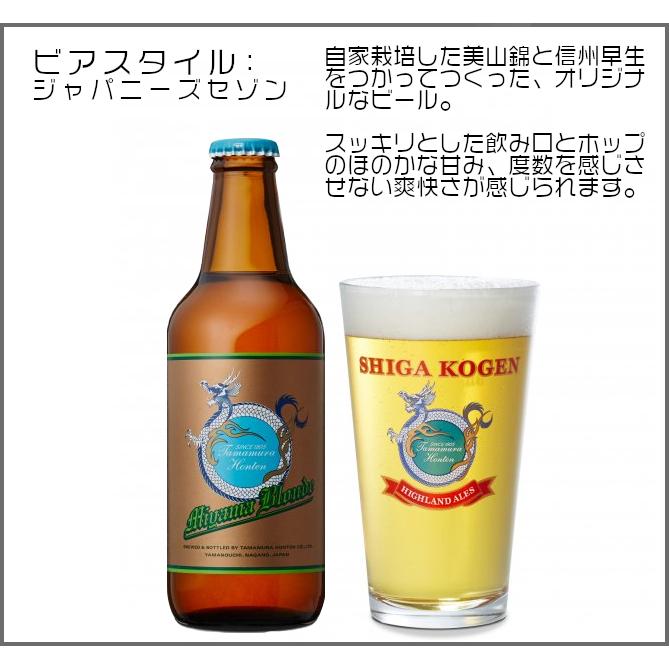 志賀高原ビール クラフトビール 飲み比べセット 地ビール 6種6本