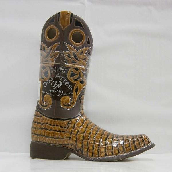 ドスアルテス アネホ セラミックブーツボトル 40% 1000ml テキーラ