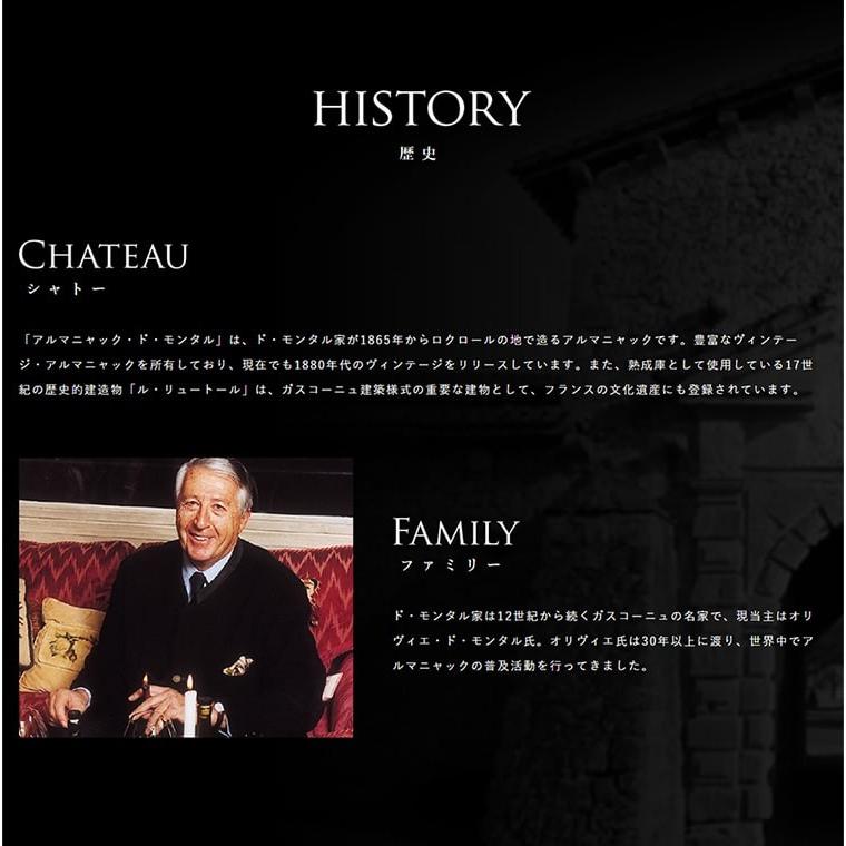 高評価続出！ アルマニャック・ド・モンタル 1964年 200ml ブランデー フランス 【2139695849】(12650円)